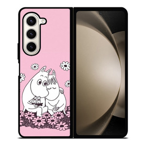 MOOMIN PINK Samsung Galaxy Z Fold 5 Case Cover