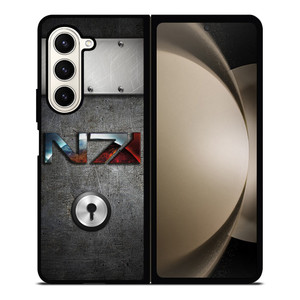 N7 MASS EFFECT METAL LOGO Samsung Galaxy Z Fold 5 Case Cover
