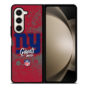 NEW YORK GIANTS RED NFL Samsung Galaxy Z Fold 5 Case Cover