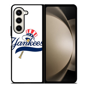 NEW YORK YANKEES ICON LOGO BASEBALL TEAM Samsung Galaxy Z Fold 5 Case Cover
