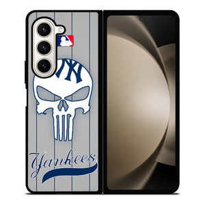 NEW YORK YANKEES THE PUNISHER MLB Samsung Galaxy Z Fold 5 Case Cover