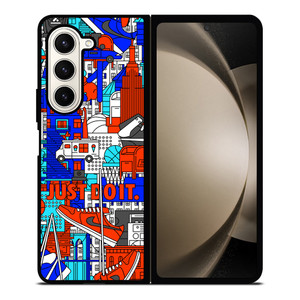 NIKE JUST DO IT ART COLLAGE Samsung Galaxy Z Fold 5 Case Cover