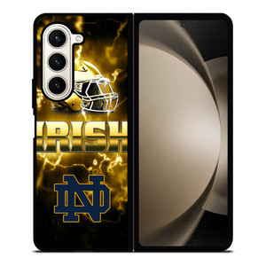 NOTRE DAME FIGHTING IRISH HELMET Samsung Galaxy Z Fold 5 Case Cover