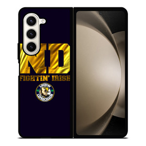 NOTRE DAME ND FIGHTING IRISH Samsung Galaxy Z Fold 5 Case Cover