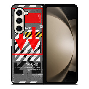OFF WHITE ARROW DOWN Samsung Galaxy Z Fold 5 Case Cover