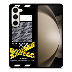 OFF WHITE X BATIK Samsung Galaxy Z Fold 5 Case Cover