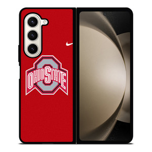 OHIO STATE LOGO FOOTBALL NIKE ICON Samsung Galaxy Z Fold 5 Case Cover