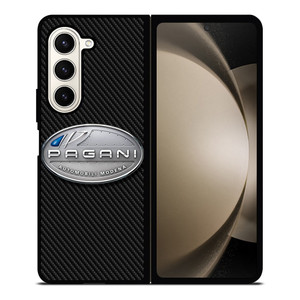 PAGANI AUTOMOBILI CARBON LOGO Samsung Galaxy Z Fold 5 Case Cover PAGANI AUTOMOBILI CARBON LOGO Samsung Galaxy Z Fold 5 Case Cover