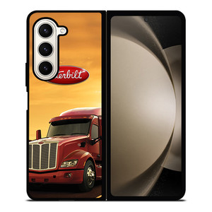 PETERBILT TRUCK EMBLEM Samsung Galaxy Z Fold 5 Case Cover