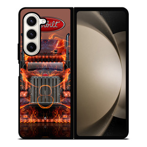PETERBILT TRUCK FIRE LOGO Samsung Galaxy Z Fold 5 Case Cover
