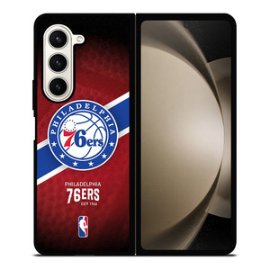 PHILADELPHIA 76ERS NBA TEAM LOGO Samsung Galaxy Z Fold 5 Case Cover