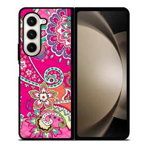 PINK SWIRLS VERA BRADLEY Samsung Galaxy Z Fold 5 Case Cover