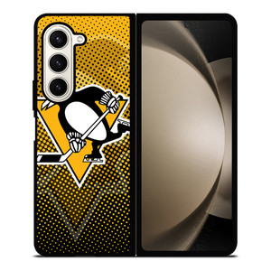 PITTSBURGH PENGUINS NHL HALFTONE Samsung Galaxy Z Fold 5 Case Cover