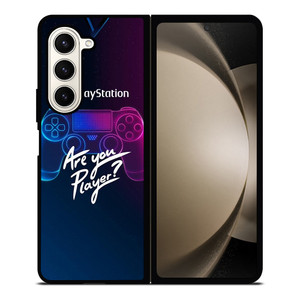 PLAY STATION PS ARE YOU PLAYER Samsung Galaxy Z Fold 5 Case Cover