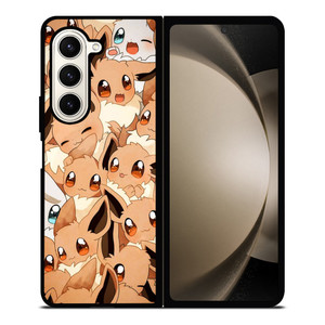POKEMON EEVEE CUTE COLLAGE Samsung Galaxy Z Fold 5 Case Cover