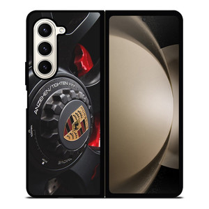 PORSCHE CAR LOGO WHEEL ICON Samsung Galaxy Z Fold 5 Case Cover PORSCHE CAR LOGO WHEEL ICON Samsung Galaxy Z Fold 5 Case Cover