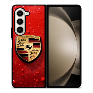PORSCHE LOGO EMBLEM Samsung Galaxy Z Fold 5 Case Cover