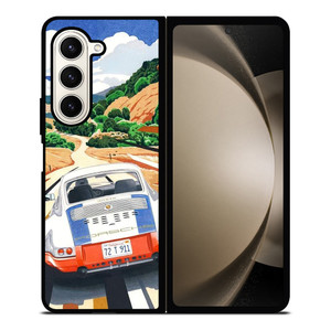 PORSCHE PAINTING ART Samsung Galaxy Z Fold 5 Case Cover