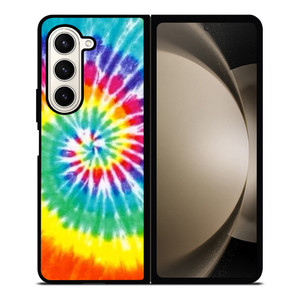 RAINBOW TIE DYE PATTERN Samsung Galaxy Z Fold 5 Case Cover