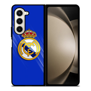 REAL MADRID LOGO BLUE Samsung Galaxy Z Fold 5 Case Cover