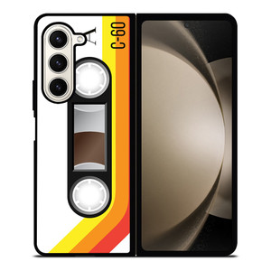 RETRO CASETTE TAPE Samsung Galaxy Z Fold 5 Case Cover