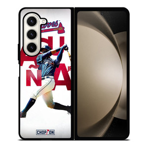 RONALD ACUNA JR ATLANTA BRAVES BASEBALL Samsung Galaxy Z Fold 5 Case Cover