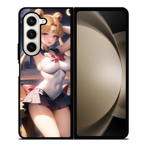 SAILOR MOON SEXY ECCHI Samsung Galaxy Z Fold 5 Case Cover