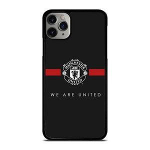 MANCHESTER UNITED BLACK iPhone 11 Pro Max Case Cover MANCHESTER UNITED BLACK iPhone 11 Pro Max Case Cover