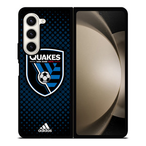SAN JOSE EARTHQUAKES SOCCER MLS ADIDAS Samsung Galaxy Z Fold 5 Case Cover