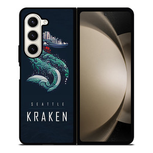 SEATTLE KRAKEN HOCKEY TEAM LOGO Samsung Galaxy Z Fold 5 Case Cover SEATTLE KRAKEN HOCKEY TEAM LOGO Samsung Galaxy Z Fold 5 Case Cover
