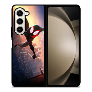 SPIDERMAN MILES MORALES ACROSS SPIDER-VERSE SWING Samsung Galaxy Z Fold 5 Case Cover