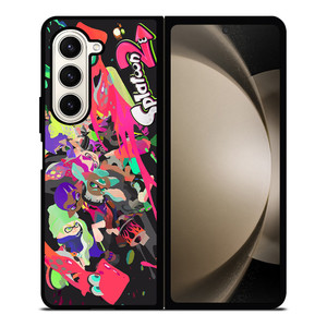 SPLATOON 2 ART Samsung Galaxy Z Fold 5 Case Cover SPLATOON 2 ART Samsung Galaxy Z Fold 5 Case Cover
