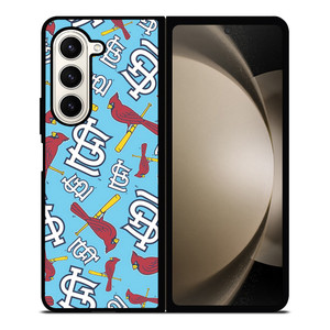 ST LOUIS CARDINALS LOGOS BASEBALL TEAM Samsung Galaxy Z Fold 5 Case Cover