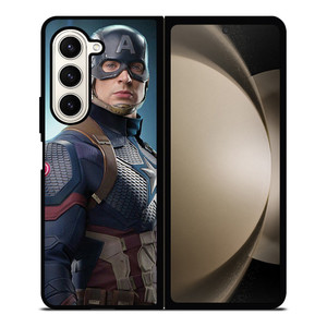 STEVE ROGERS CAPTAIN AMERICA AVENGERS Samsung Galaxy Z Fold 5 Case Cover STEVE ROGERS CAPTAIN AMERICA AVENGERS Samsung Galaxy Z Fold 5 Case Cover