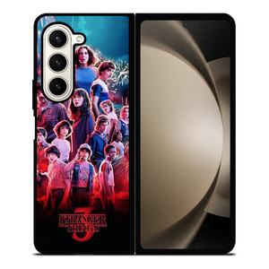 STRANGER THINGS 3 POSTER Samsung Galaxy Z Fold 5 Case Cover