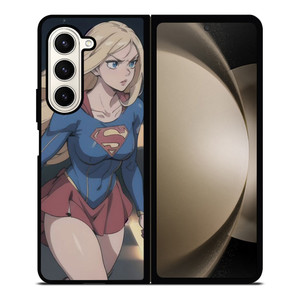 SUPER GIRL CARTOON MANGA ANIME Samsung Galaxy Z Fold 5 Case Cover