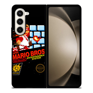 SUPER MARIO BROSS RETRO NES Samsung Galaxy Z Fold 5 Case Cover