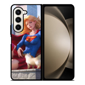 SUPERGIRL DC CARTOON Samsung Galaxy Z Fold 5 Case Cover SUPERGIRL DC CARTOON Samsung Galaxy Z Fold 5 Case Cover