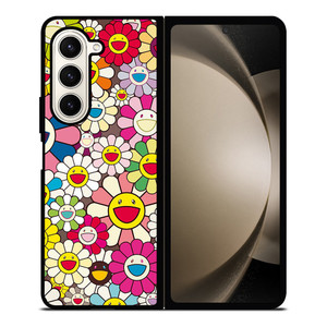 TAKASHI MURAKAMI FLOWERS COLLAGE Samsung Galaxy Z Fold 5 Case Cover
