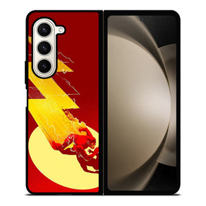 THE FLASH LOGO ART CARTOON Samsung Galaxy Z Fold 5 Case Cover THE FLASH LOGO ART CARTOON Samsung Galaxy Z Fold 5 Case Cover
