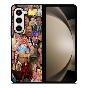 THE OFFICE COLLAGE Samsung Galaxy Z Fold 5 Case Cover