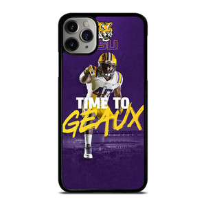 LSU TIGERS TIME TO GEAUX iPhone 11 Pro Max Case Cover