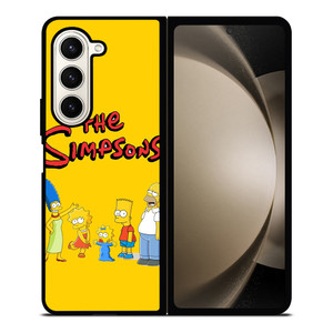 THE SIMPSONS FAMILY CARTOON Samsung Galaxy Z Fold 5 Case Cover THE SIMPSONS FAMILY CARTOON Samsung Galaxy Z Fold 5 Case Cover