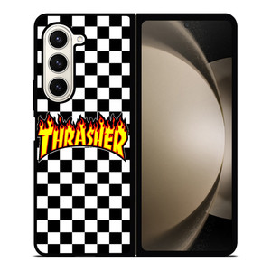 THRASHER CHECKERBOARD Samsung Galaxy Z Fold 5 Case Cover