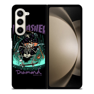 THRASHER DIAMOND SUPPLY CO Samsung Galaxy Z Fold 5 Case Cover THRASHER DIAMOND SUPPLY CO Samsung Galaxy Z Fold 5 Case Cover