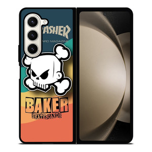 THRASHER SKATEBOARD MAGAZINE BAKER Samsung Galaxy Z Fold 5 Case Cover THRASHER SKATEBOARD MAGAZINE BAKER Samsung Galaxy Z Fold 5 Case Cover
