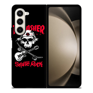 THRASHER SKATEBOARD MAGAZINE SKULL Samsung Galaxy Z Fold 5 Case Cover THRASHER SKATEBOARD MAGAZINE SKULL Samsung Galaxy Z Fold 5 Case Cover