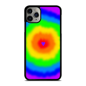 LOVE RAINBOW TIE DYE PATTERN iPhone 11 Pro Max Case Cover LOVE RAINBOW TIE DYE PATTERN iPhone 11 Pro Max Case Cover