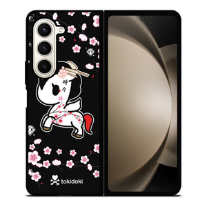 TOKIDOKI UNICORN SAKURA Samsung Galaxy Z Fold 5 Case Cover TOKIDOKI UNICORN SAKURA Samsung Galaxy Z Fold 5 Case Cover