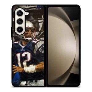 TOM BRADY NEW ENGLAND PATRIOTS NFL Samsung Galaxy Z Fold 5 Case Cover TOM BRADY NEW ENGLAND PATRIOTS NFL Samsung Galaxy Z Fold 5 Case Cover